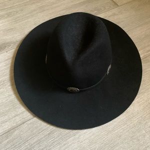 Woman wool western hat
